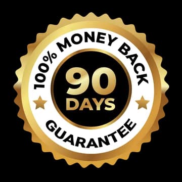 90-day money-back guarantee